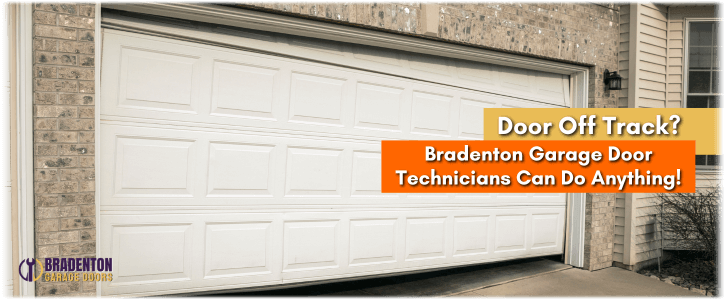 Garage Door Off Track Bradenton FL (941) 206-5775